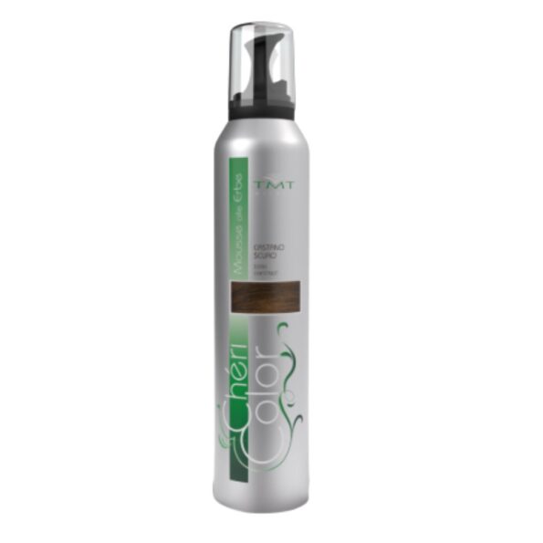 TMT Milano Mousse Cheri Color Marrón Oscuro 200ml